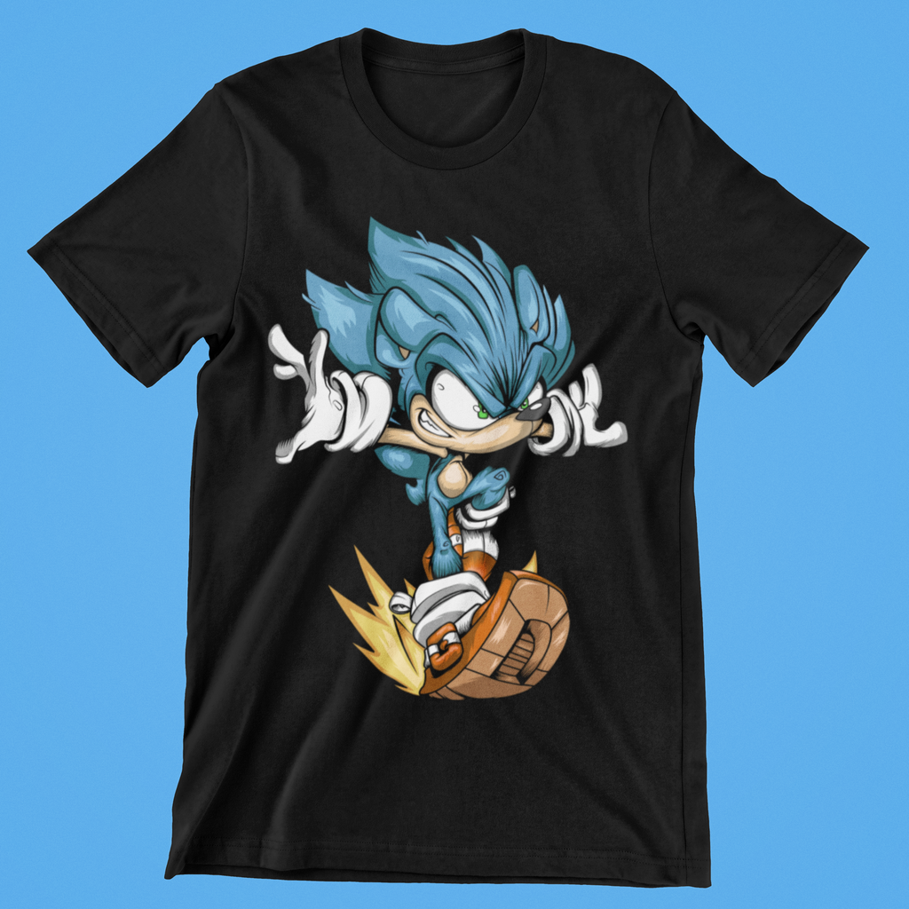 Picture of t-shirt with cartoon character