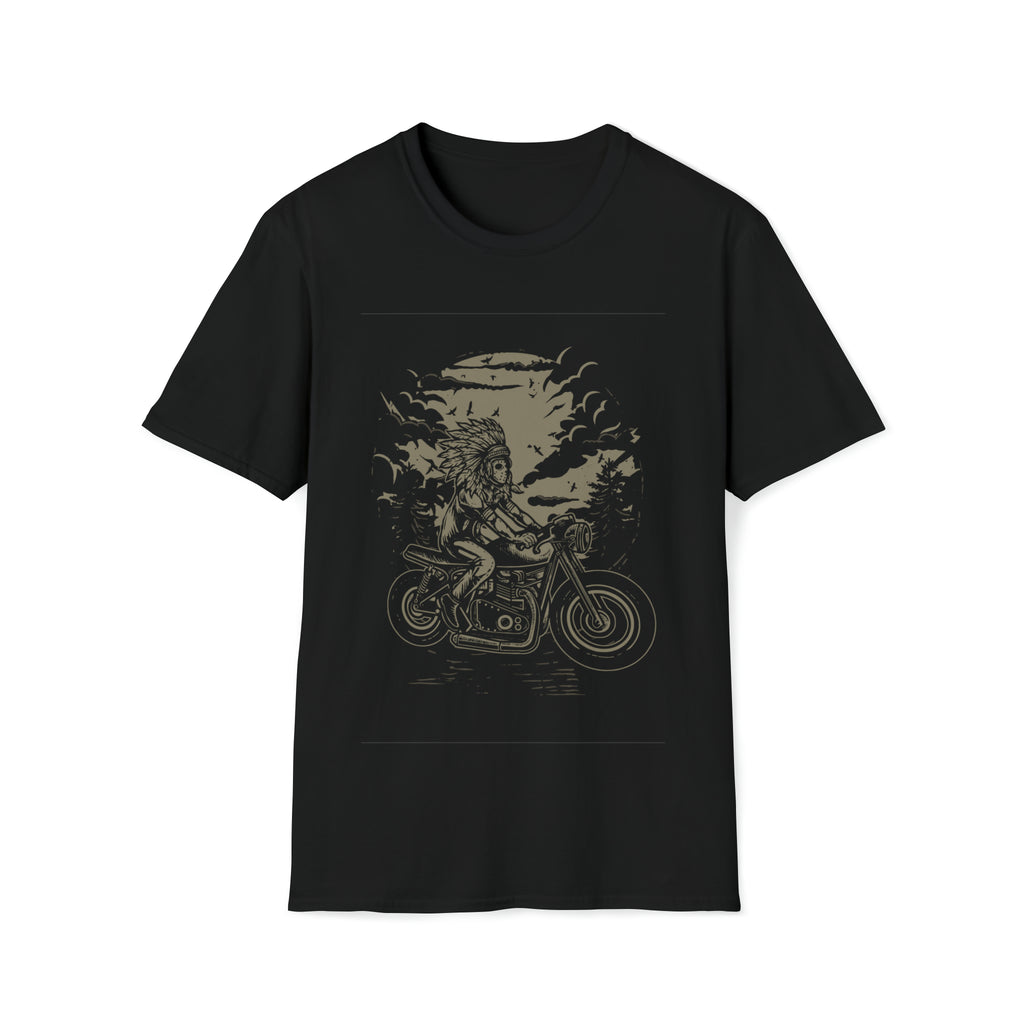 Indian Chief Rider Unisex Softstyle T-Shirt