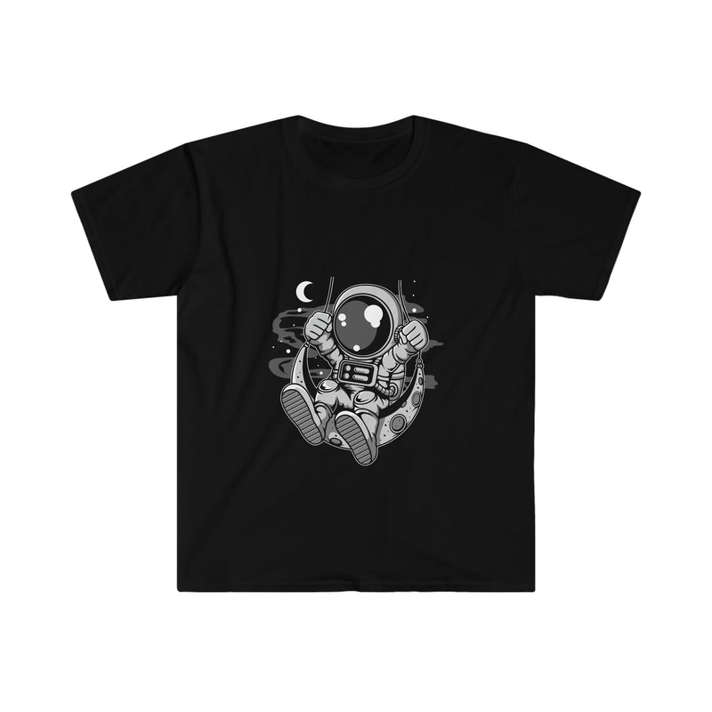 Astronaut Moon Swinger Unisex Softstyle T-Shirt