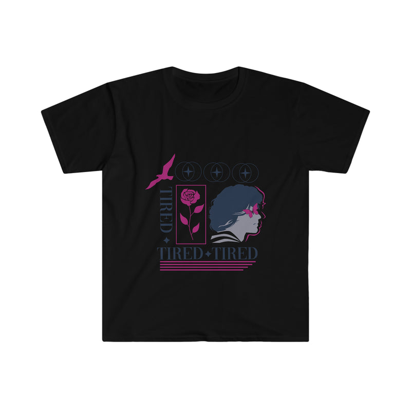 Tired Unisex Softstyle T-Shirt