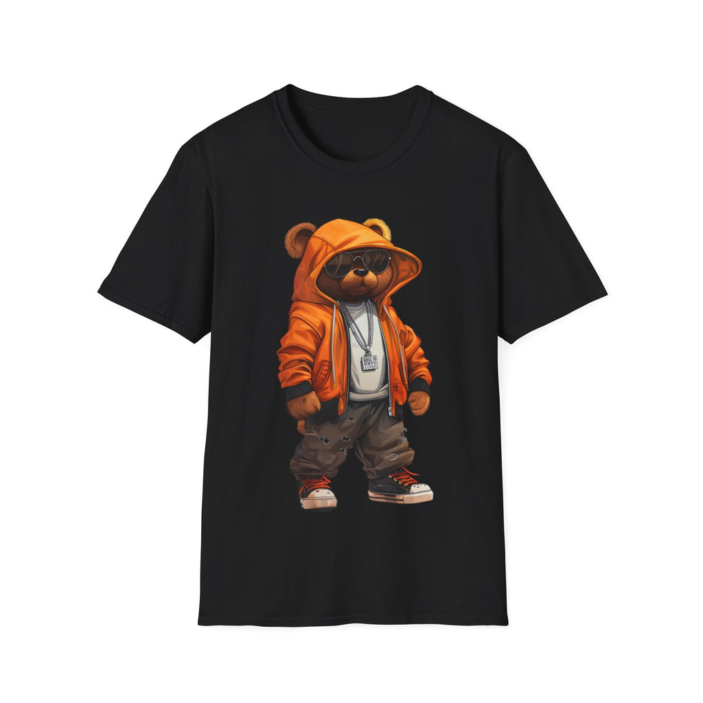 Urban Cuddle Bear Unisex Softstyle T-Shirt