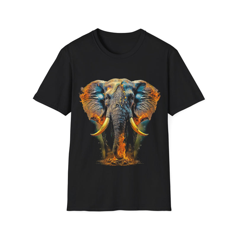 Inferno Elephant Unisex Softstyle T-Shirt