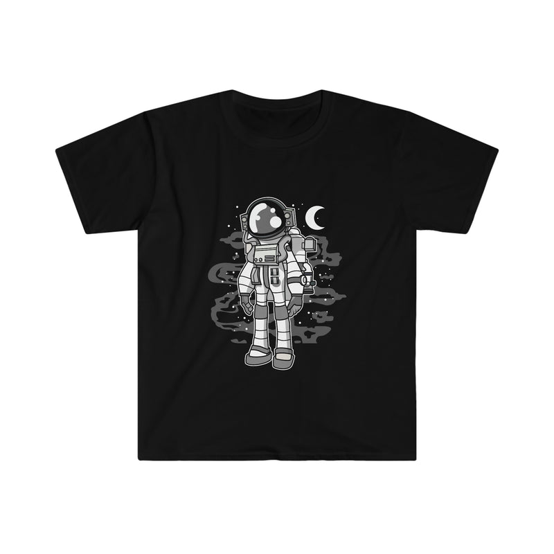 Astronaut Stand Unisex Softstyle T-Shirt