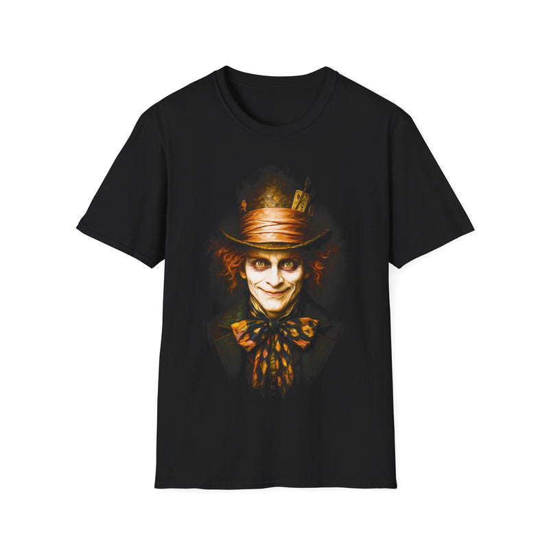 Mad Hatter Whimsy Unisex Softstyle T-Shirt