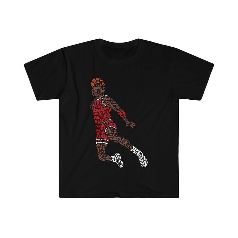 Slamdunk Calligram Unisex Softstyle T-Shirt