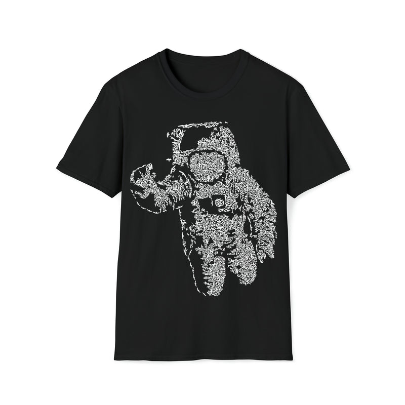 Flying Astronaut Unisex Softstyle T-Shirt