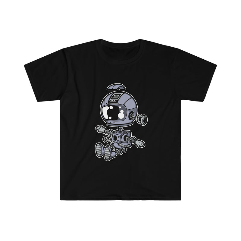 Astronaut Robot Unisex Softstyle T-Shirt