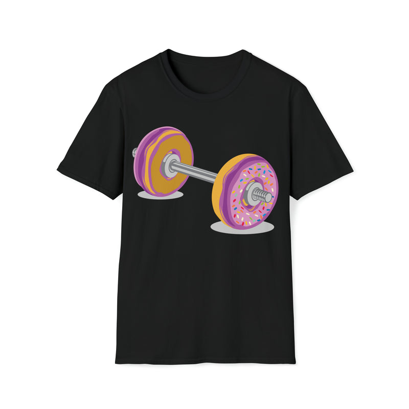 Donut Barbell Unisex Softstyle T-Shirt