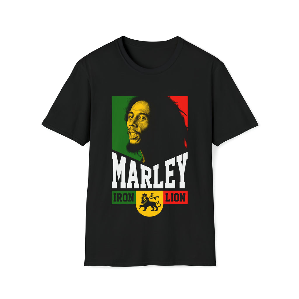 Bob Marley Iron Lion  Unisex Softstyle T-Shirt