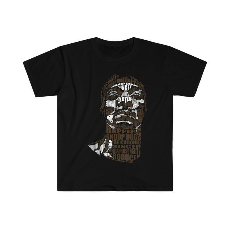Snoop Dogg Calligram Unisex Softstyle T-Shirt