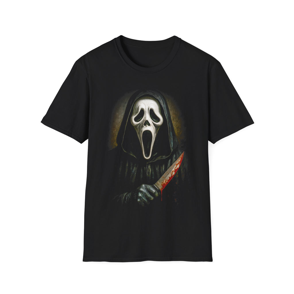 Ghostly Scream Unisex Softstyle T-Shirt
