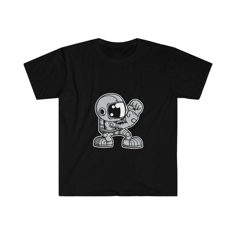 Astronaut Fighting Irish Unisex Softstyle T-Shirt
