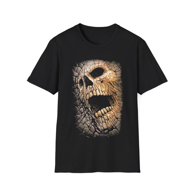 Cracked Skull Unisex Softstyle T-Shirt