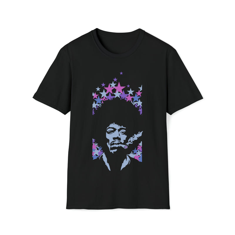 Jimi Hendrix Smoking Unisex Softstyle T-Shirt