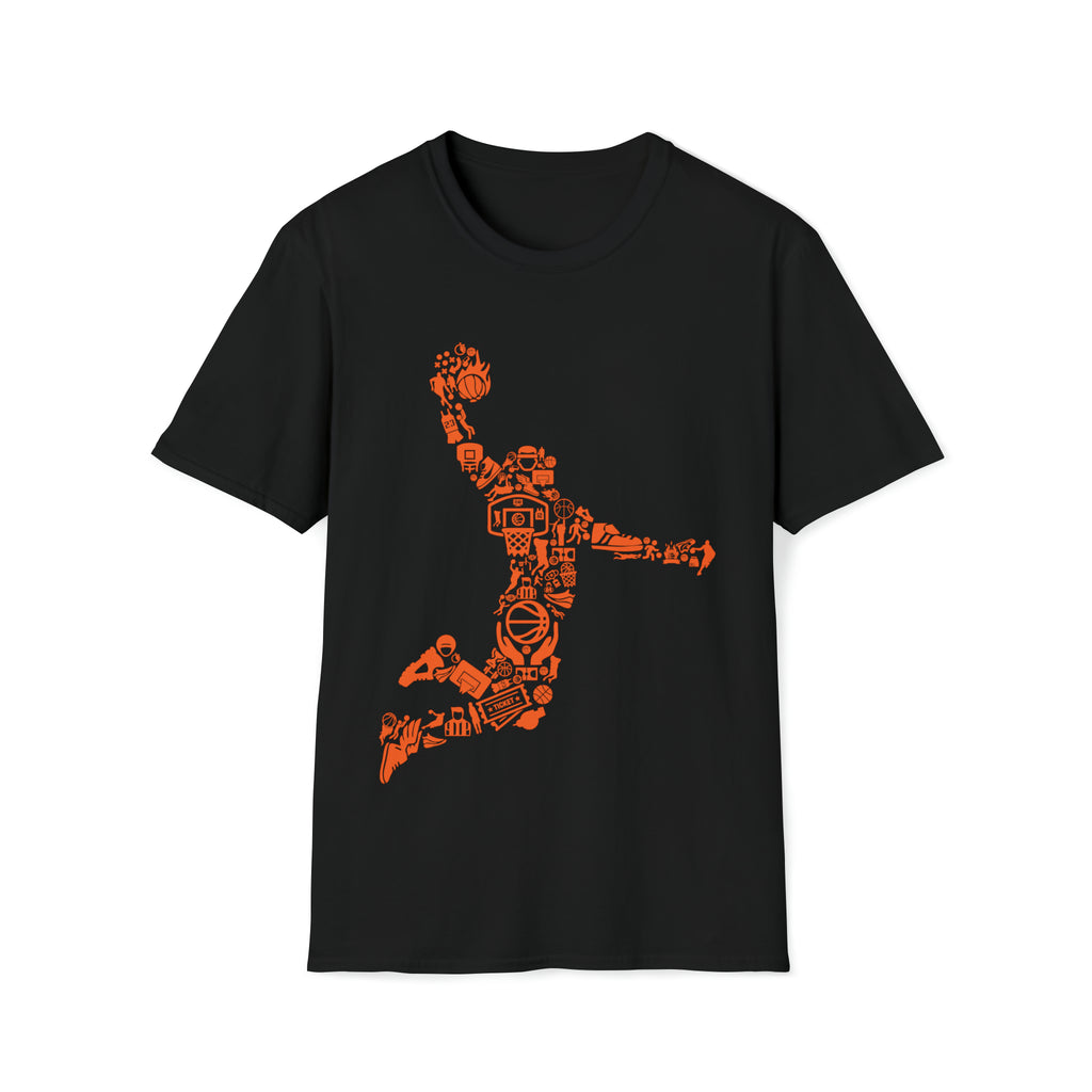 Basketball Player Unisex Softstyle T-Shirt
