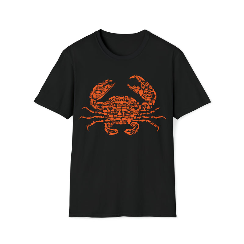 Crab Unisex Softstyle T-Shirt