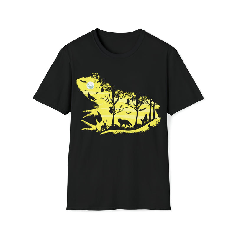 Froggy Night Unisex Softstyle T-Shirt