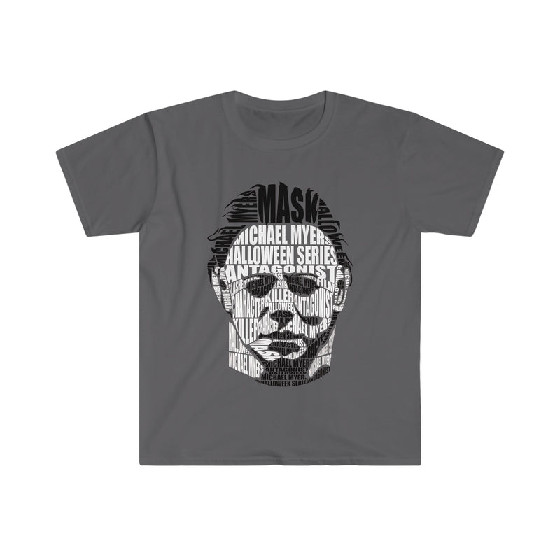 Michael Myers Calligram Unisex Softstyle T-Shirt