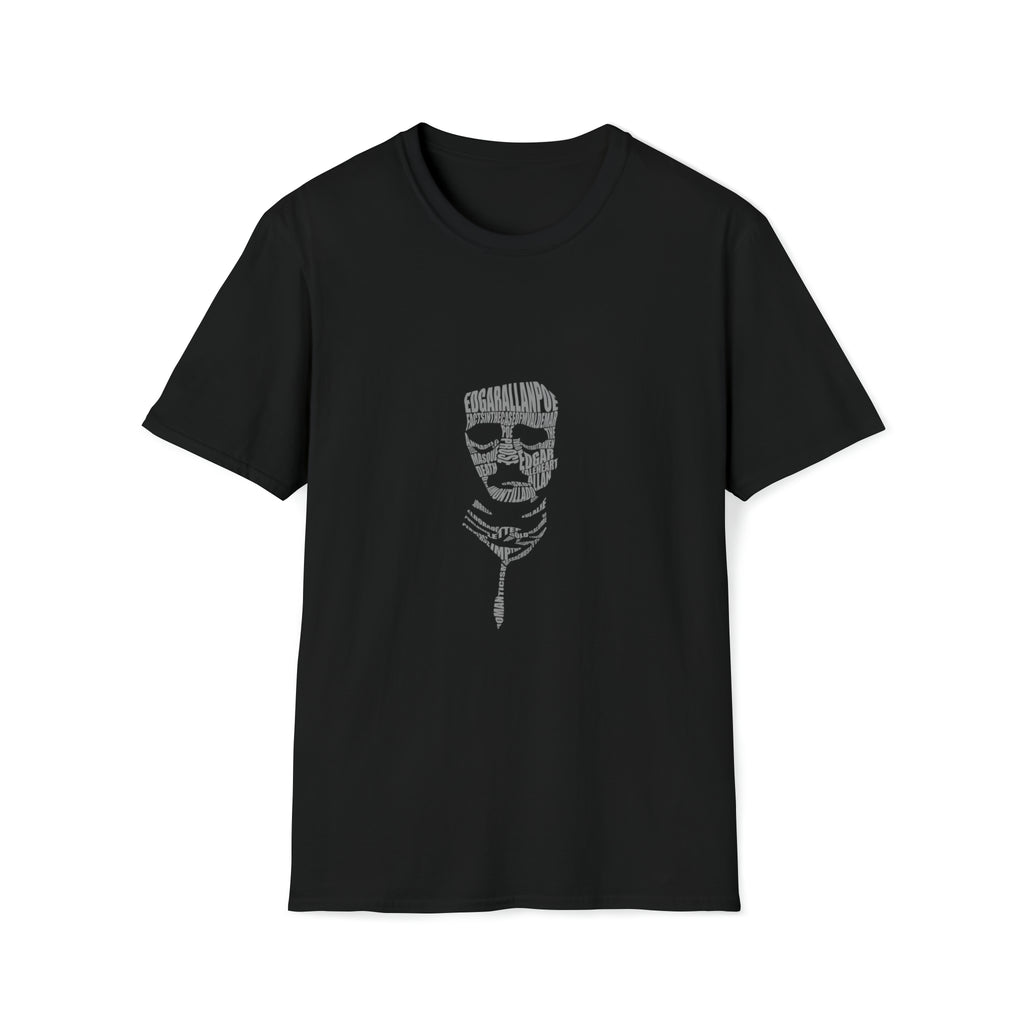 Edgar Alan Poe Calligram Unisex Softstyle T-Shirt