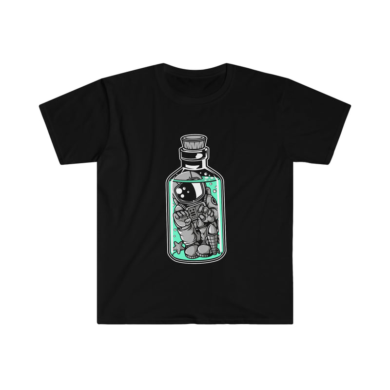 Astronaut In The Bottle Unisex Softstyle T-Shirt