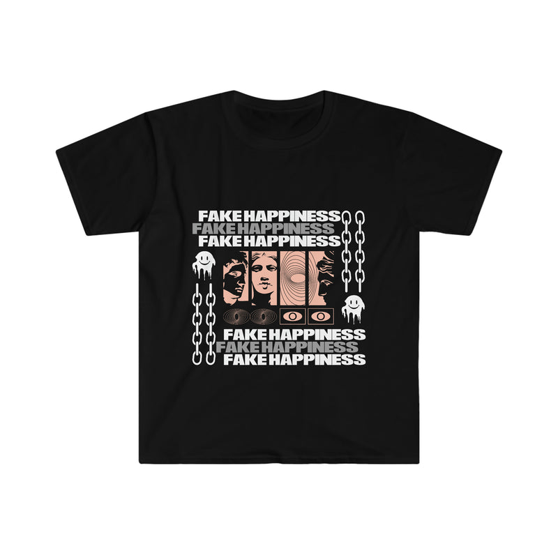 Fake Happiness Unisex Softstyle T-Shirt
