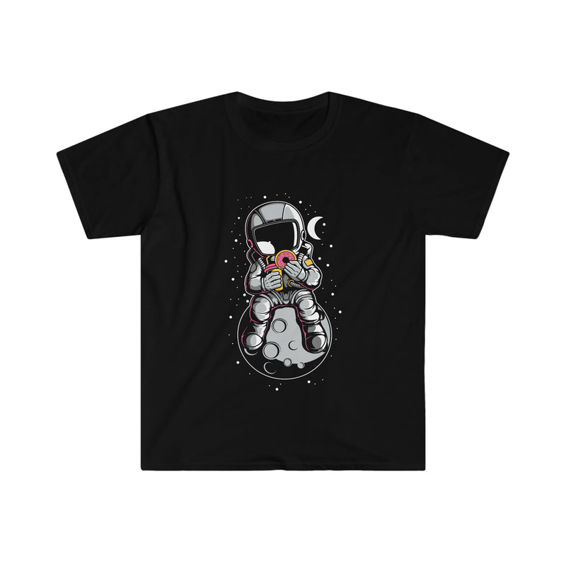 Astronaut Donuts Unisex Softstyle T-Shirt