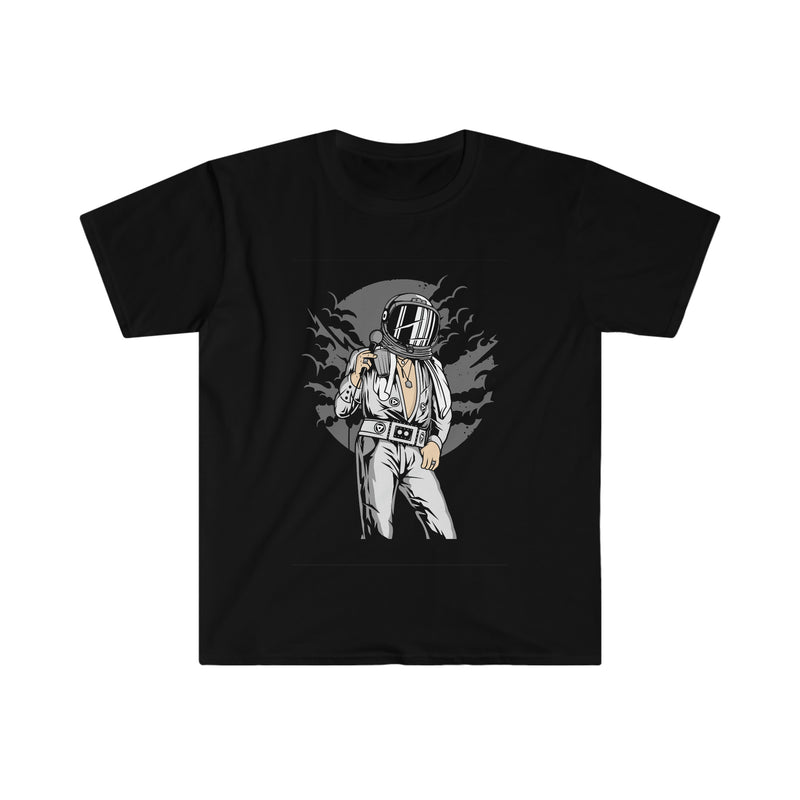 Astronaut Elvis Unisex Softstyle T-Shirt
