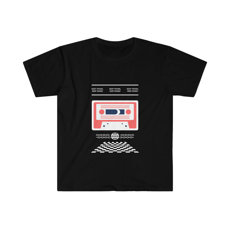 Keep Trying Keep Doing Unisex Softstyle T-Shirt