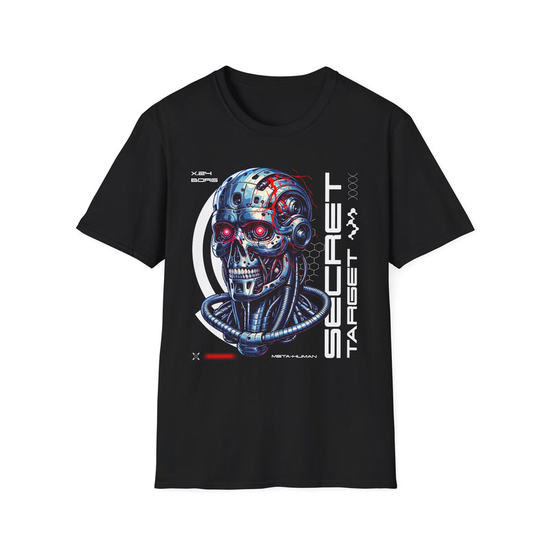 Cyber Skull Unisex Softstyle T-Shirt