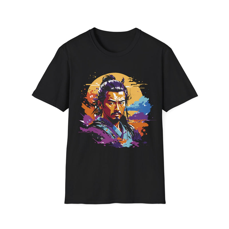 Full Color Samurai Unisex Softstyle T-Shirt