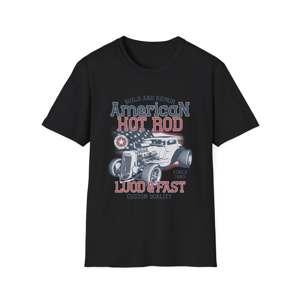 Classic Hot Rod Unisex Softstyle T-Shirt