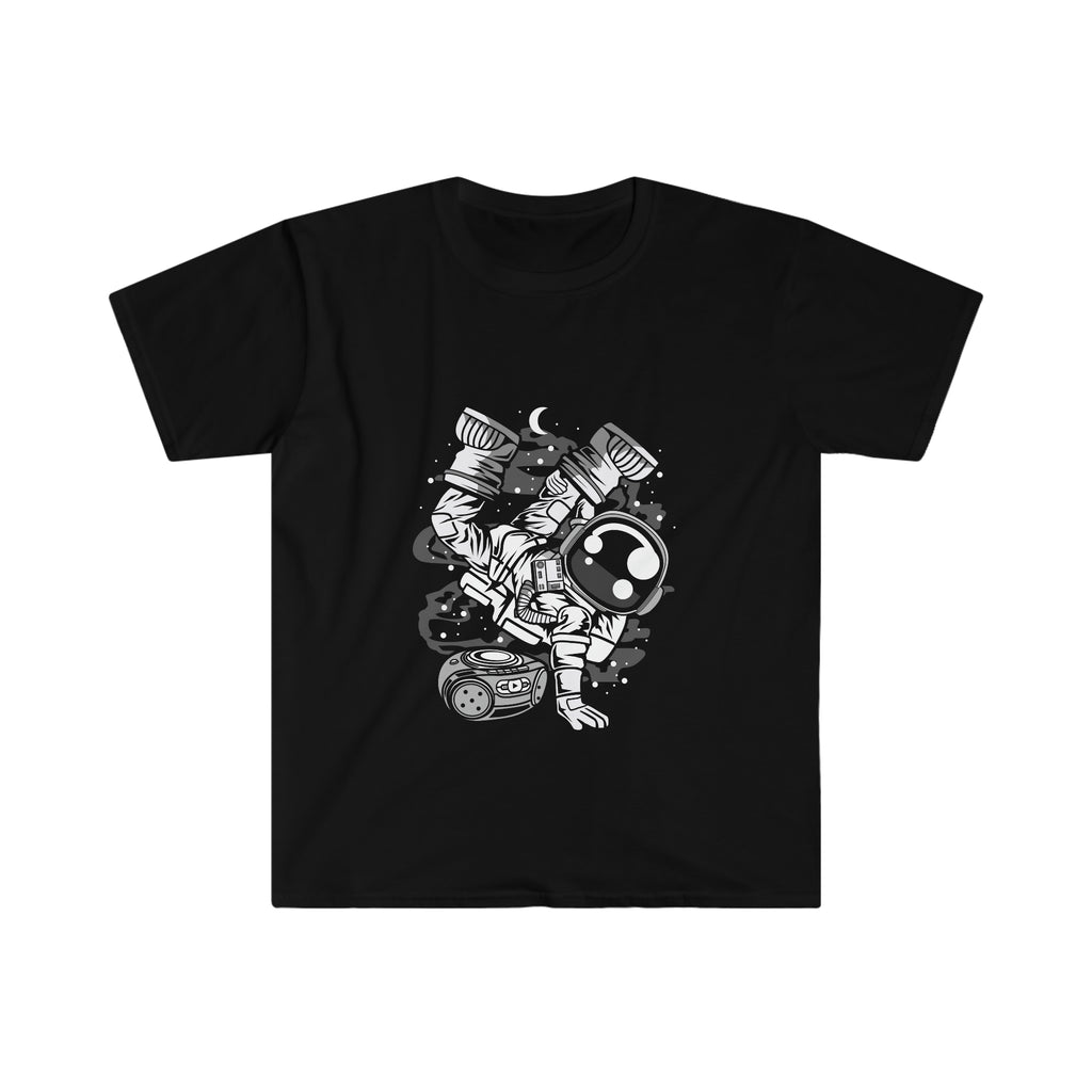Space Breakdance Unisex Softstyle T-Shirt
