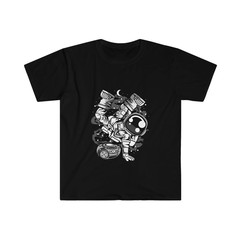 Space Breakdance Unisex Softstyle T-Shirt