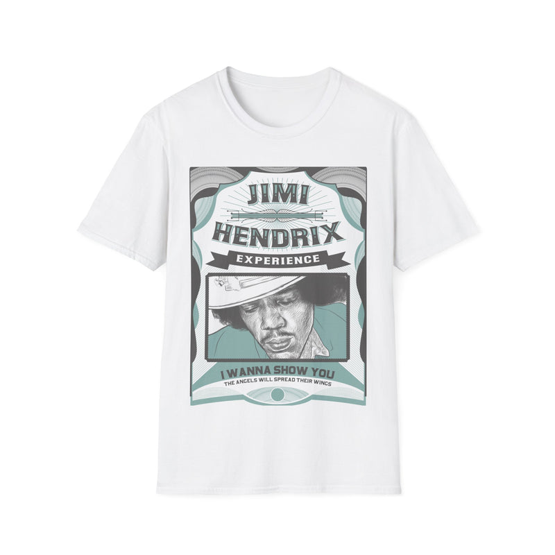 Jimi Hendrix Show You  Unisex Softstyle T-Shirt