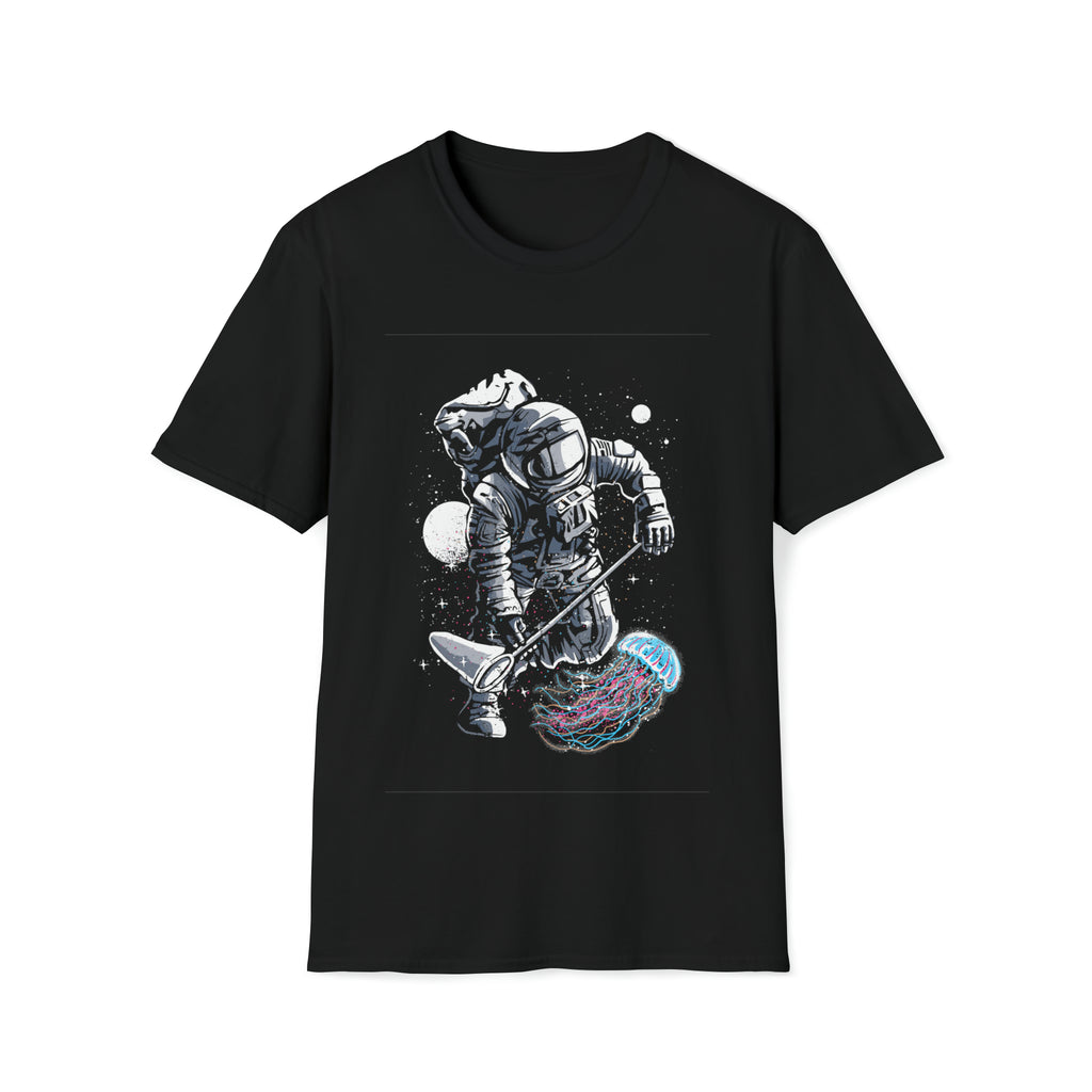 Astronaut Jellyfish Unisex Softstyle T-Shirt