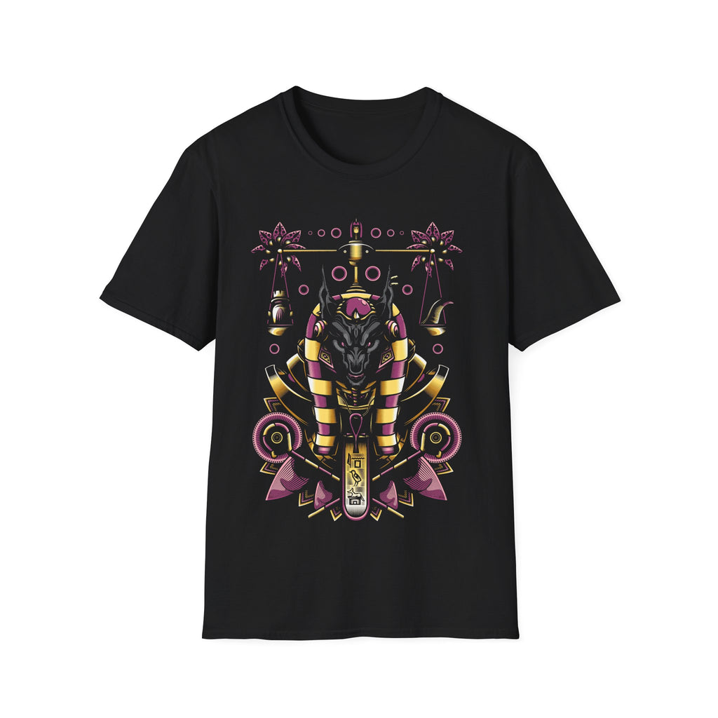 Anubis Dios Egipcio Unisex Softstyle T-Shirt