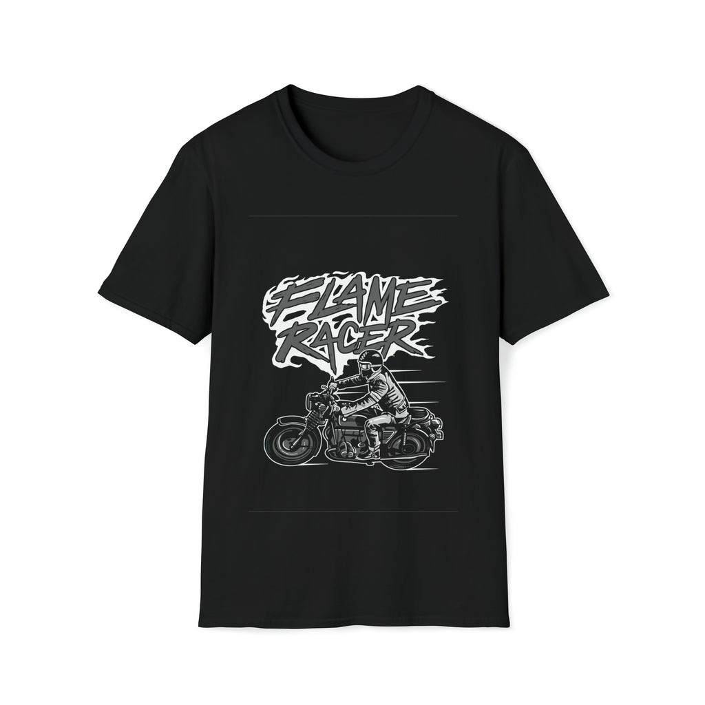 Flame Racer Unisex Softstyle T-Shirt