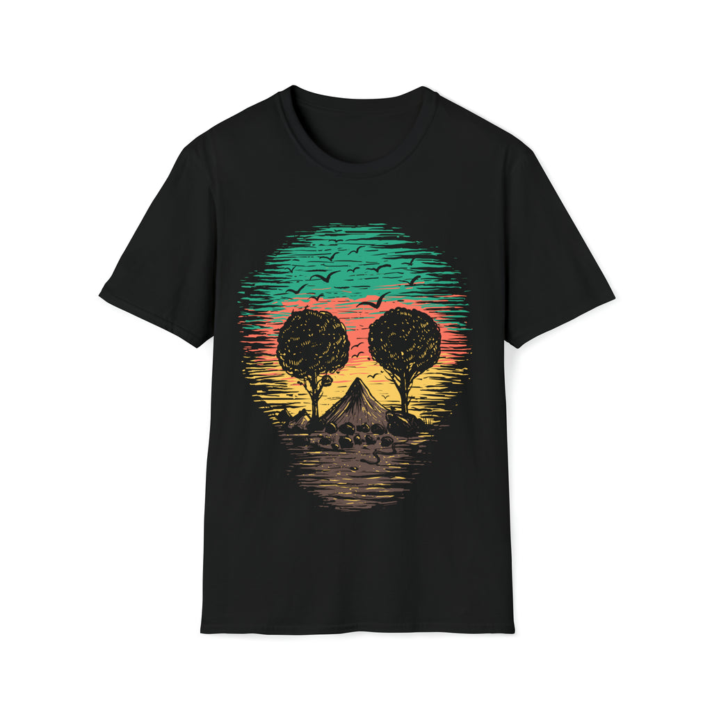 Skull Nature Unisex Softstyle T-Shirt