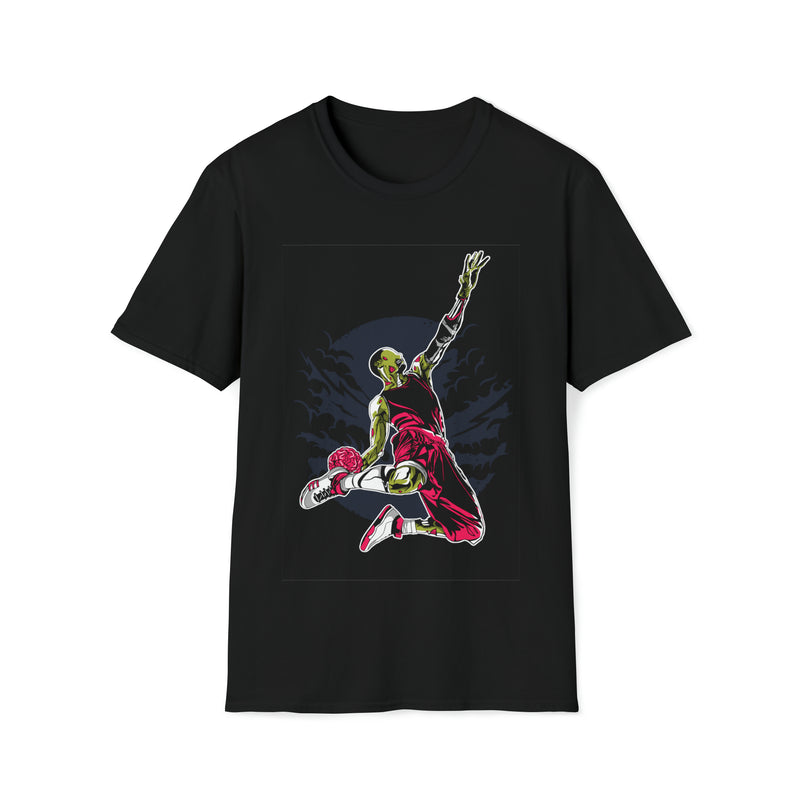 Zombie Slam Dunk Unisex Softstyle T-Shirt