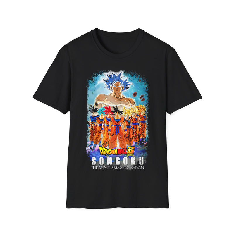 Saiyan Evolution Unisex Softstyle T-Shirt