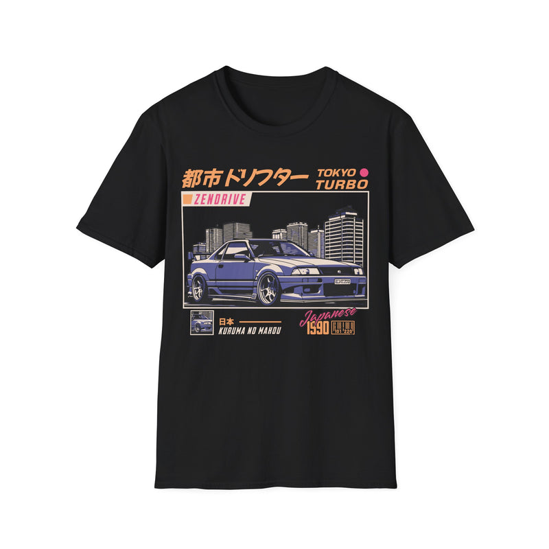 Tokyo Turbo Nights Unisex Softstyle T-Shirt