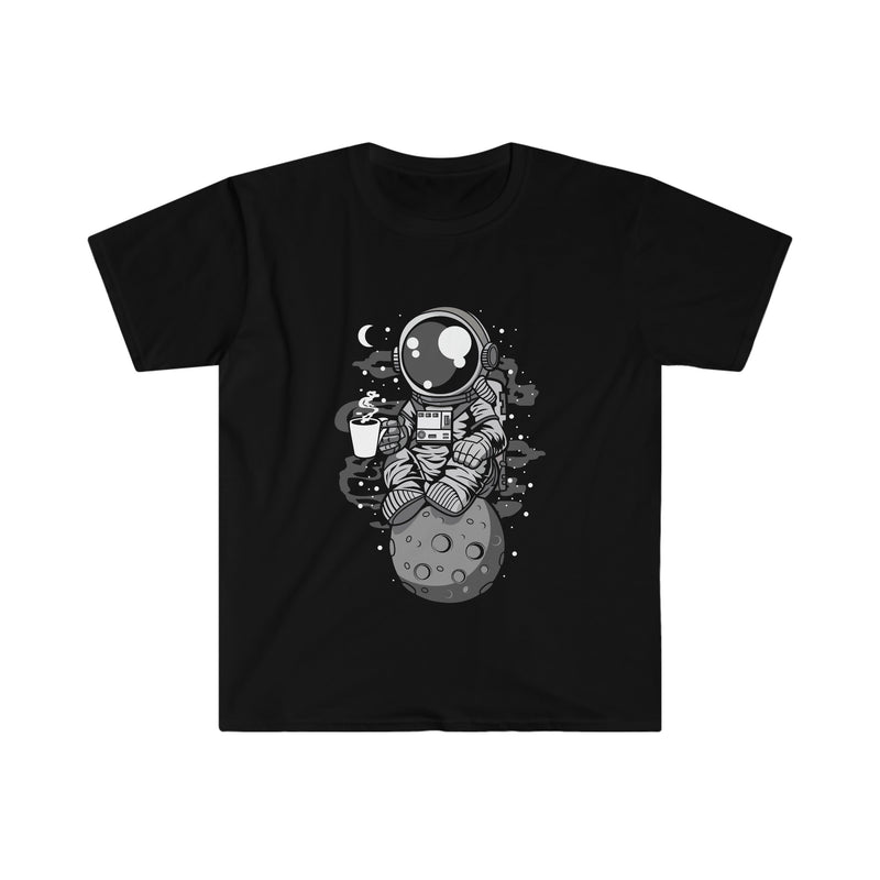 Astronaut Coffee Unisex Softstyle T-Shirt