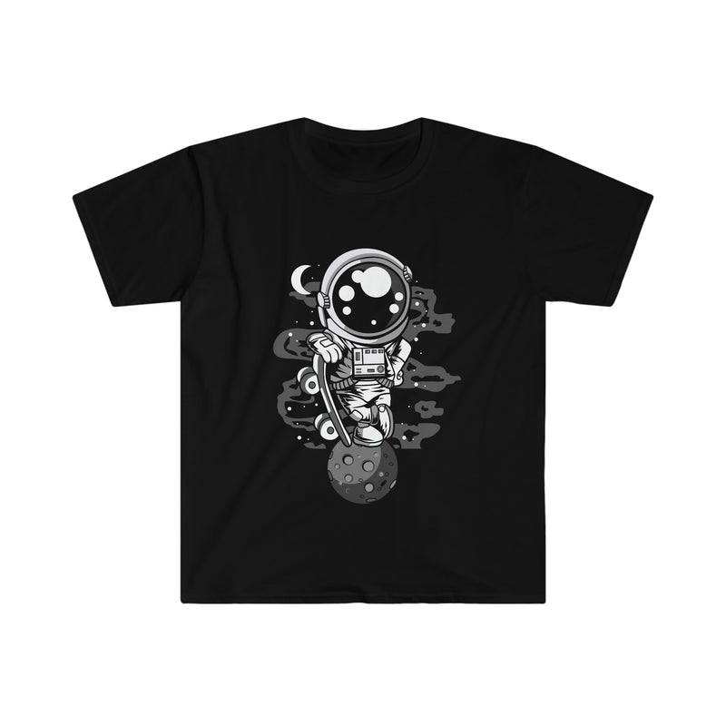 Astronaut Skater Boy Unisex Softstyle T-Shirt
