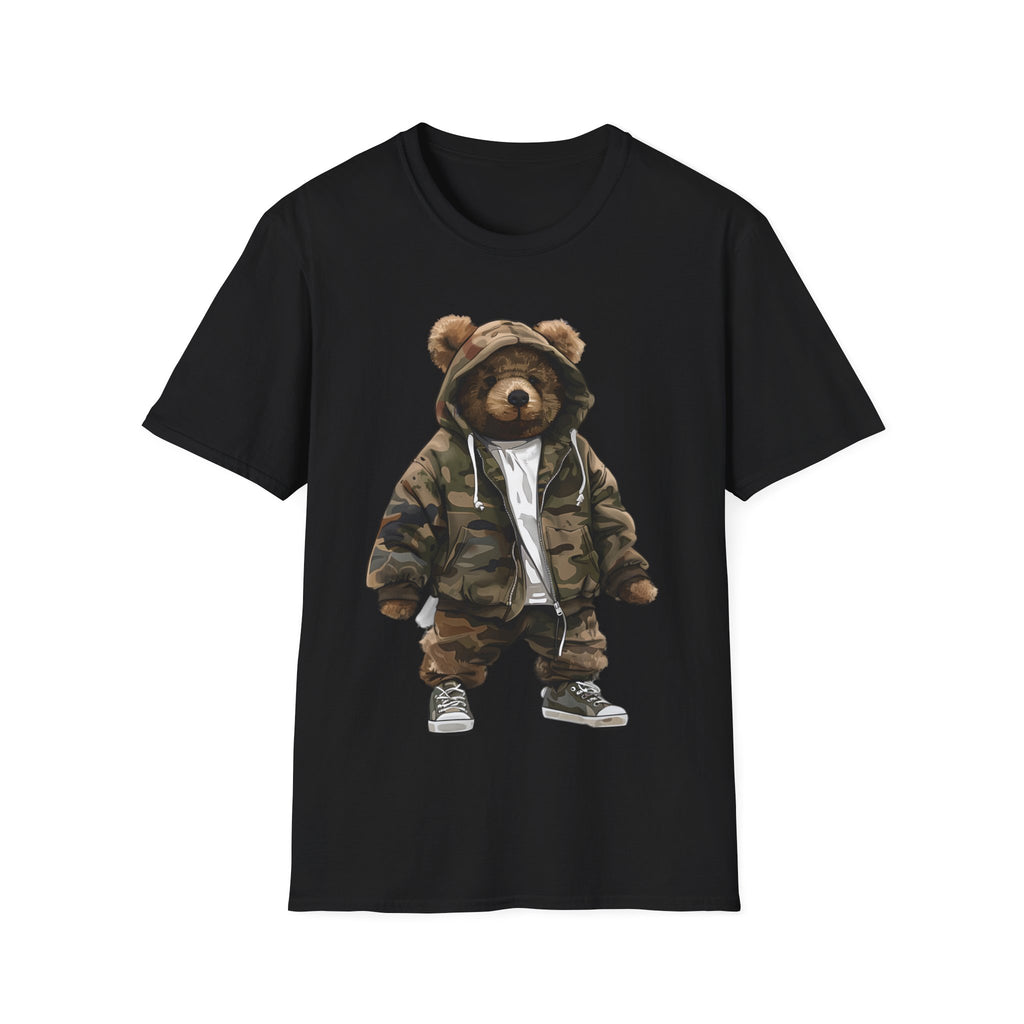 Camo Cuddles Unisex Softstyle T-Shirt