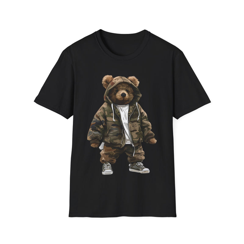 Camo Cuddles Unisex Softstyle T-Shirt