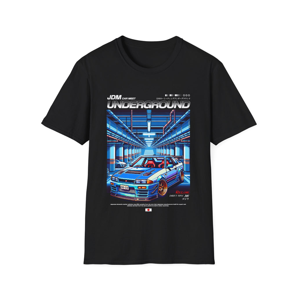 Turbo Tunnel Racer Unisex Softstyle T-Shirt