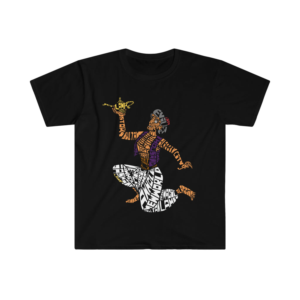 Aladdin Calligram Unisex Softstyle T-Shirt