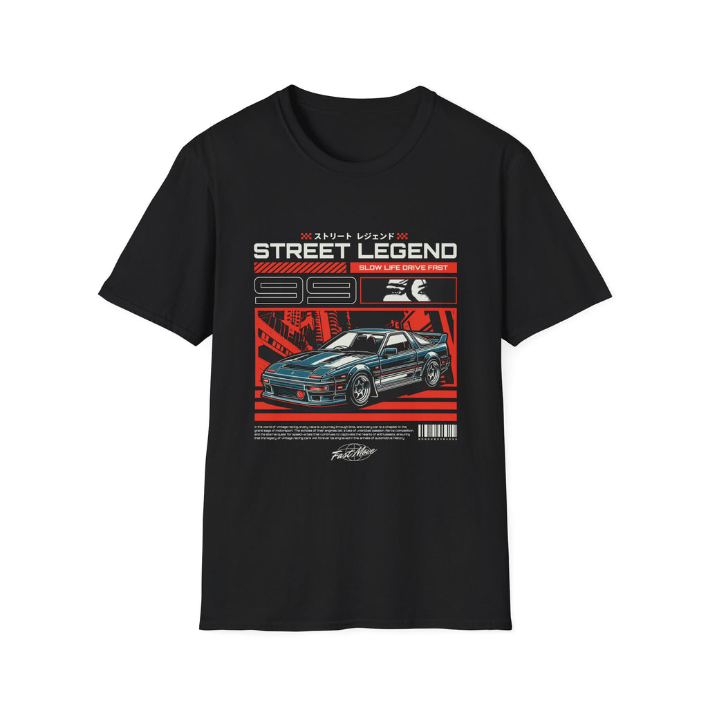 Neoretro Racer Unisex Softstyle T-Shirt