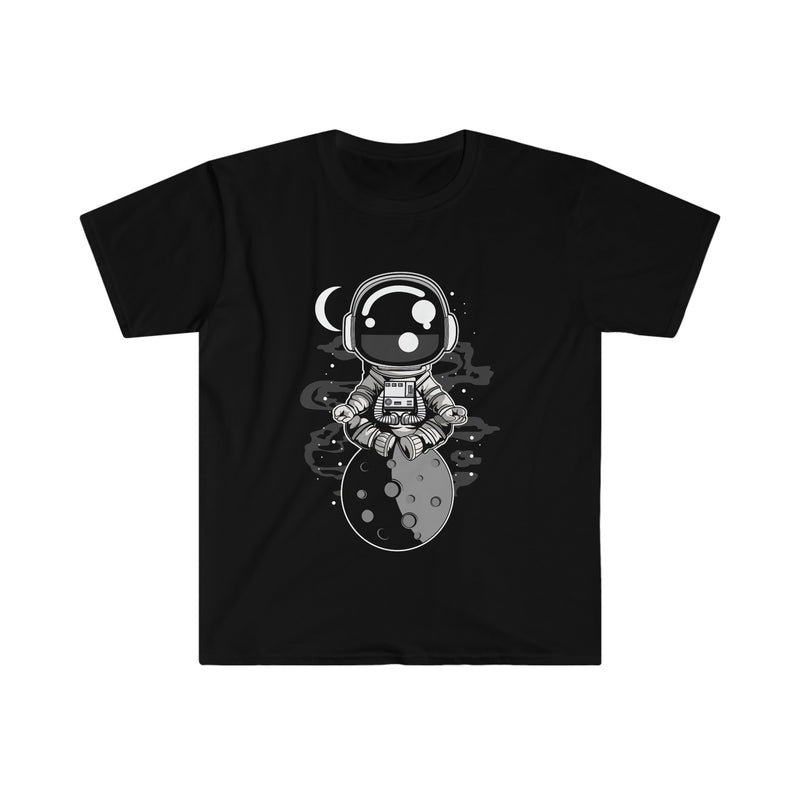 Astronaut Yoga Unisex Softstyle T-Shirt