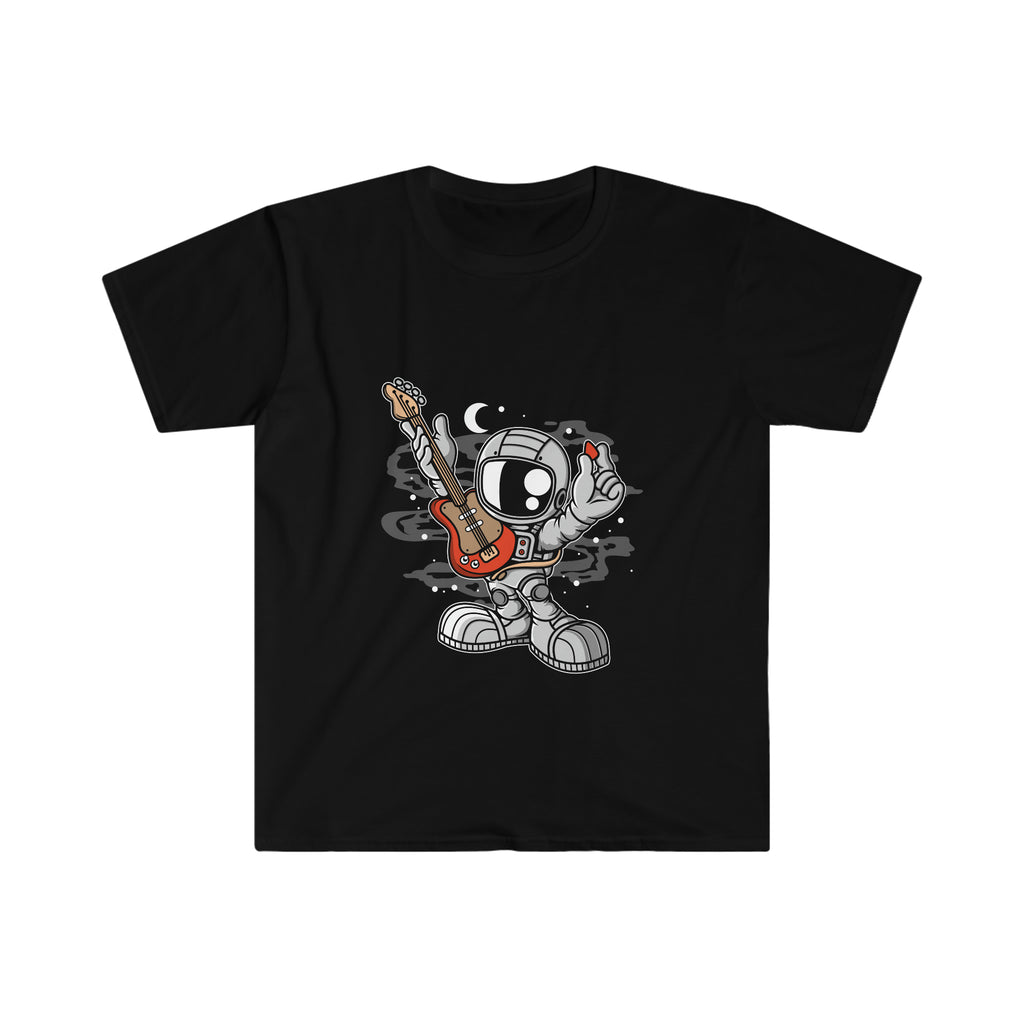 Astronaut Guitar Unisex Softstyle T-Shirt